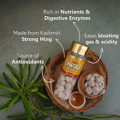 Panjon Swad Hing Peda (Hing Powder Mouth Freshener) 1 Bottle 120gm,