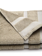 Spaces Hygro Cotton Hand Towel 400 Gsm | Blooms Softer When Washed Ultra Absorbency Dries You Quicker Hygro Cotton - Brown (Pack Of 2)