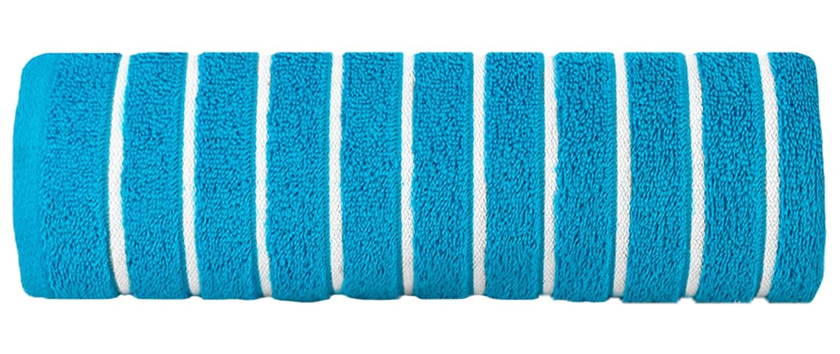 Casa Copenhagen Egyptian Cotton Waffle Large Size Bath Towel 500 Gsm (Teal Blue)