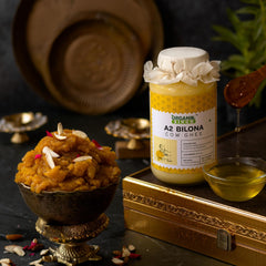 Premium A2 Bilona Desi Gir Cow Ghee By Organik Singh | Great Source Of Energy & Vitamin Healthy Desi Ghee Perfect For Boost Immunity | (500ml) 16.9 Ounce | Glass Jar