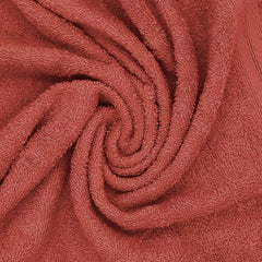 Sassoon Anatolia 12 Piece Cotton Face Towel 500 Gsm (Rust & Cocoa)