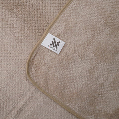 Linear Microfiber Microfibre Bath Towel 300 Gsm | Soft & Absorbent Large Size Bath Towel For Men & Women (Beige)