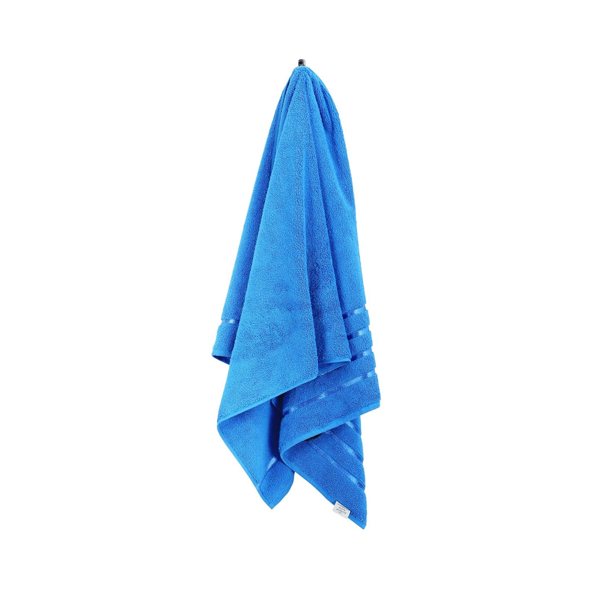 Spread Spain 100% Cotton Bath Towels 600 Gsm | Roman Bath Towel Large Size Soft, Fluffy & Absorbent - Azhar Blue