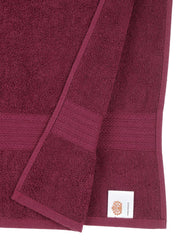 Creeva Classic Cotton Bath Towel 550 Gsm - Deep Wine