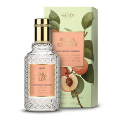 4711 Acqua Colonia White Peach & Coriander Eau De Cologne 50ml 1.6 Fl.oz. | Best Gift For Girlfriend | Long Lasting Fragrance