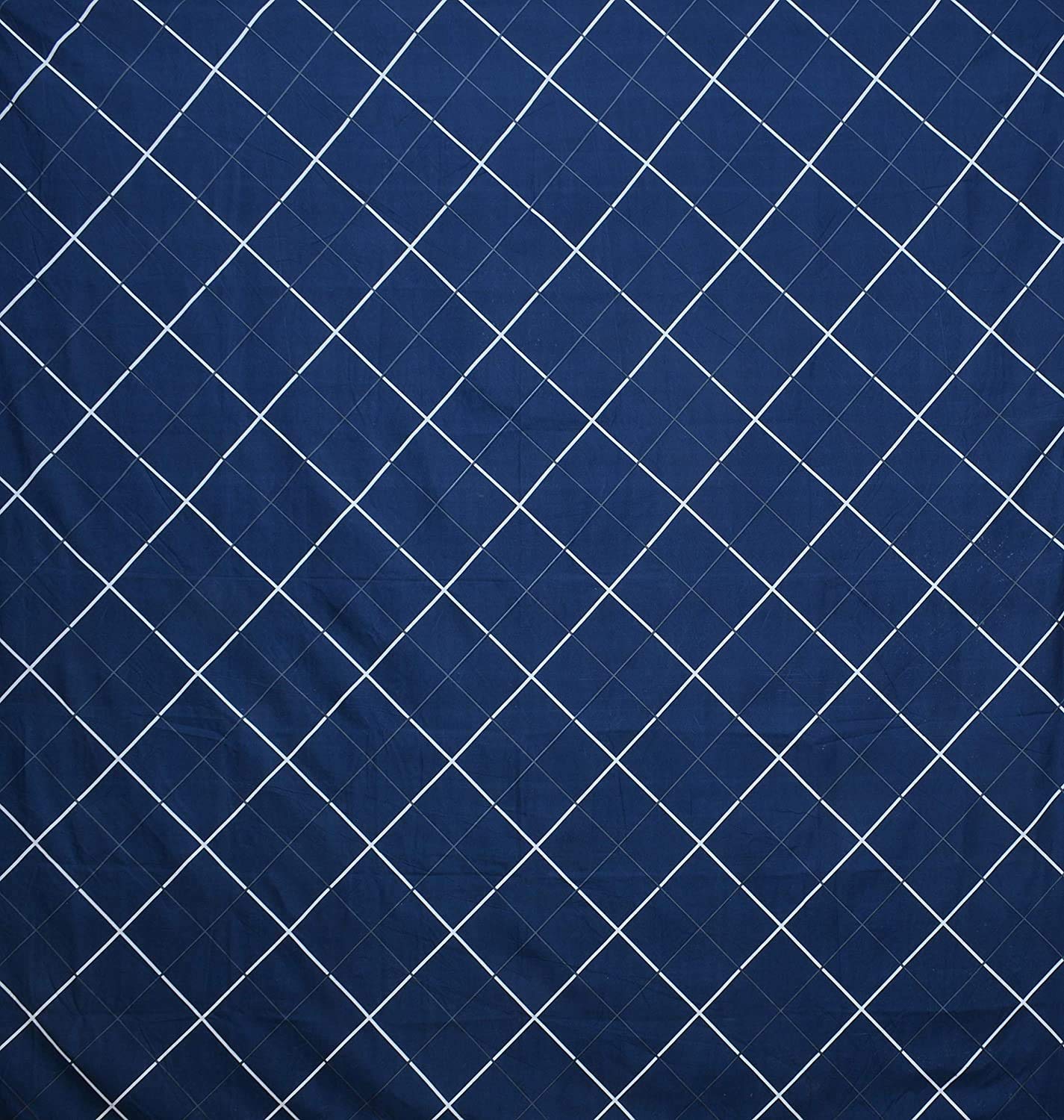 Flat Single Bedsheet With 1 Pillow Cover & Single Comforter - 60 X 90 Inches, Navy Blue | Soft & Durable For Everyday Use - All Season Comfort