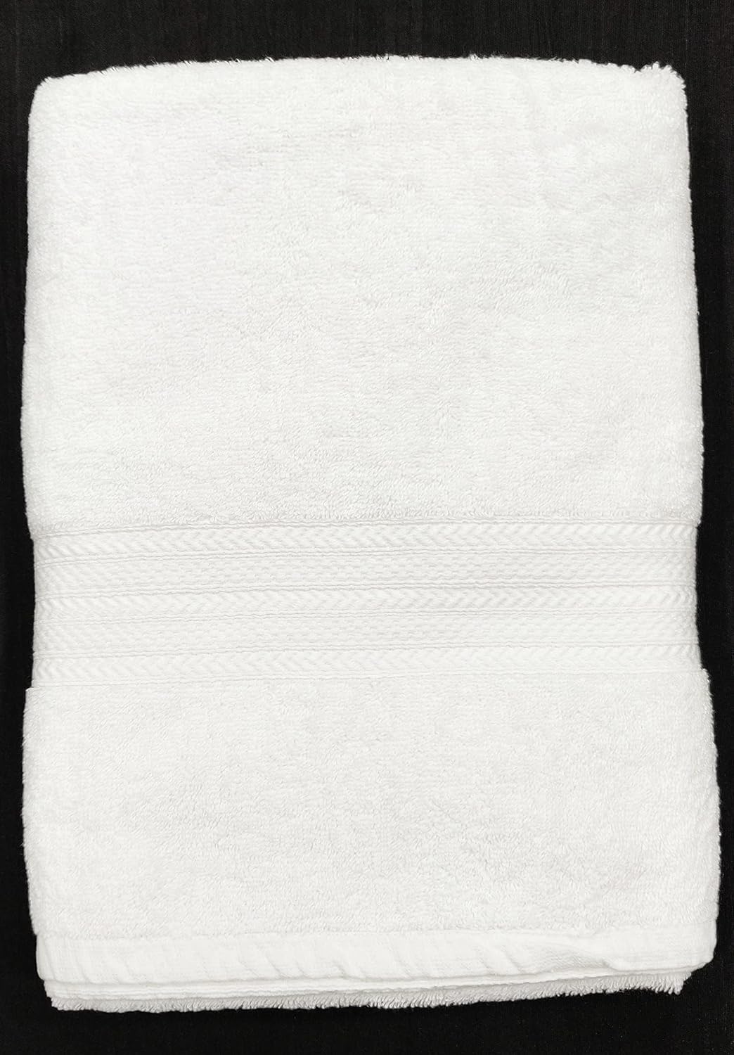 Bombay Dyeing Tulip Small Size Bath Towel 500 Gsm (White)