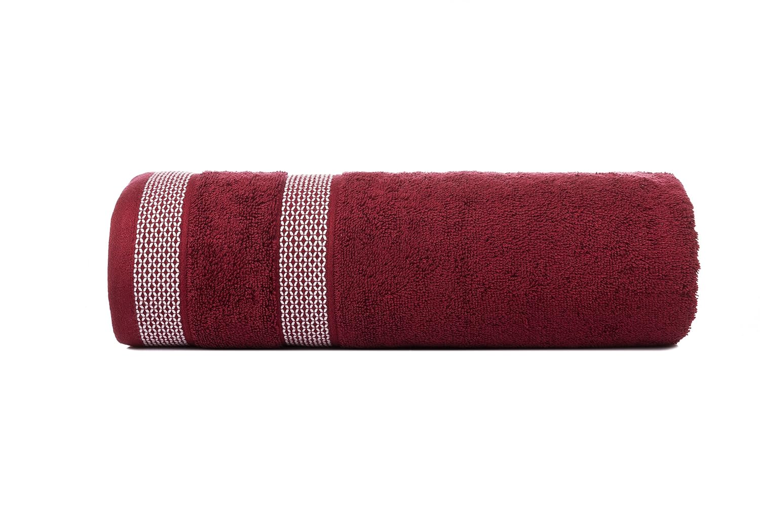 Casa Copenhagen Egyptian Cotton Solitaire Hand Towel 740 Gsm (Bluebird, ItalianPlum, Rum, Dutch,BeetRed & Pink)- Pack Of 6