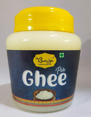 Pure Desi Ghee By Cn Bumiya | High In Nutritious & Healthy Pure Desi Ghee Perfect For Daily Use | (500ml) 16.9 Ounce | Jar Pack