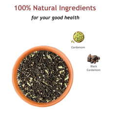Bluebud Elaichi Chai Patti 200gm, 7.05 Ounce - 100 Cups | Premium Assam CTC Tea With 100% Natural Spices - Cardamom Tea Hand Blended Teas | Homemade Recipe