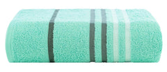 Casa Copenhagen Egyptian Cotton Exotic 1 Pcs Large Bath Towel 500 Gsm (Aque Blue)