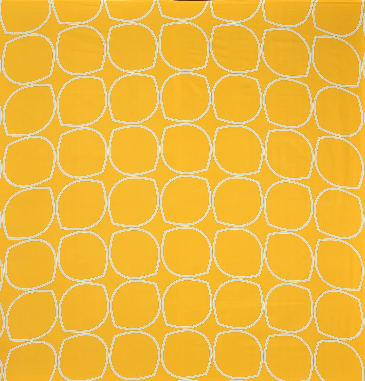 Microfiber Fitzy 280 TC Fitted Bedsheet King Size - 72 X 78 + 10 Inches, Yellow & White With 2 Pillow Cover | Perfect Look Every Time Bedsheet