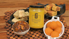 Premium Natural Cow Ghee By Granules | Healthy & Flavorful Nutrients Pure Cow Desi Ghee Good For Pooja | 1 Litre (500ml * 2) 33.8 Ounce | Jar Pack