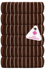 Casa Copenhagen Egyptian Cotton Ecstatic Hand Towel 740 Gsm (Brown)- 6 Pcs