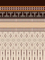 Soft Cotton Super King Size Bedsheet With 2 Large Size Pillow Covers - 108 X 108 Inches, Brown & Beige | 240 Thread Count Suitable For All Seasons & Easy To Wash