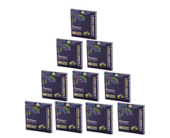 Blueberry Flavour Cigarette For Relieve Stress & Mood Enhance - 10 Sticks In Each Packet | No Bad Smell, Non Addictive, No Harmful - Tobacco & Nicotine Free