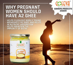 Organic A2 Cow Desi Ghee By Goseva | High In Protein Fiber Healthy Desi Ghee Good For Weight Loss | (250ml) 8.4 Ounce | Jar Pack