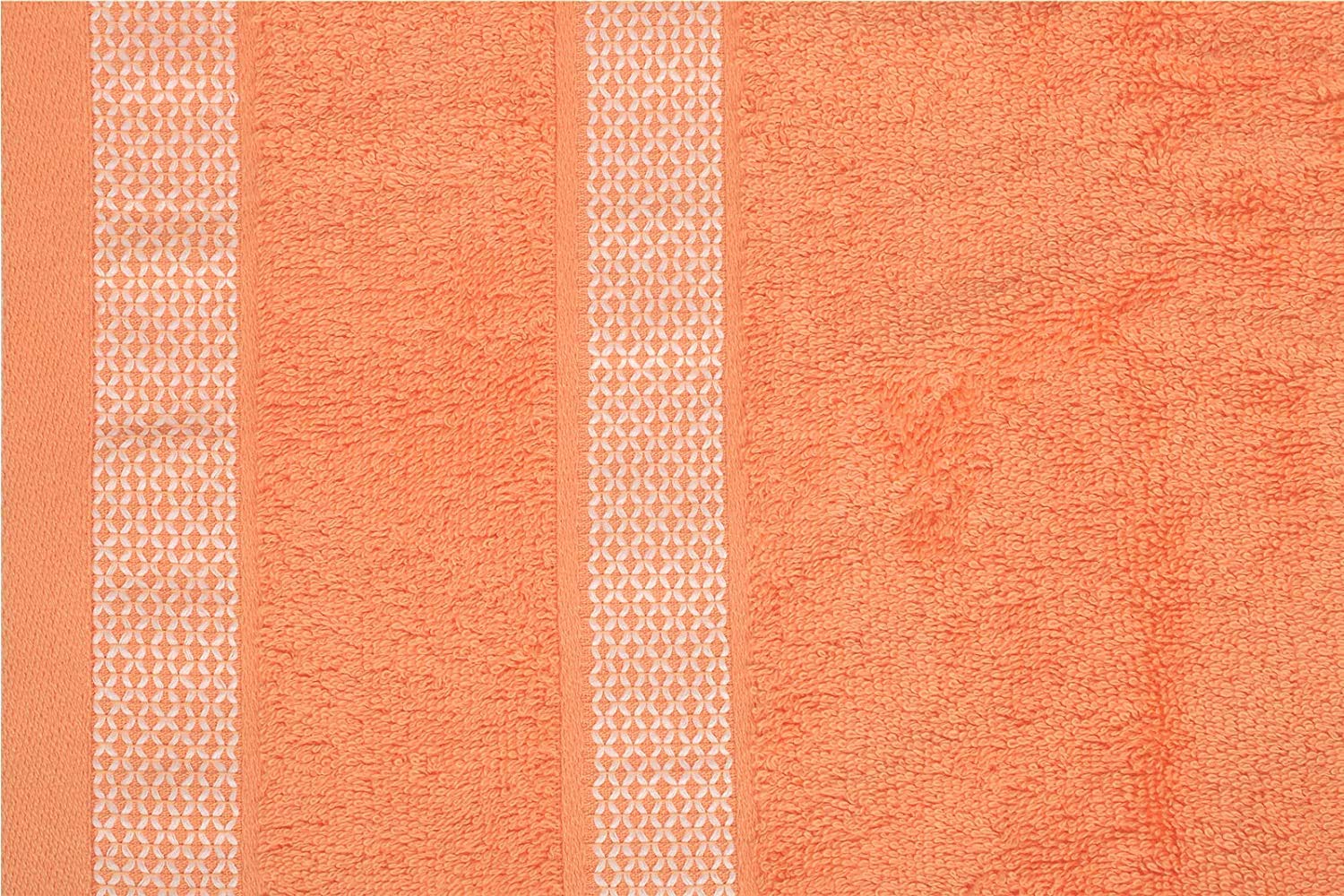 Casa Copenhagen Egyptian Cotton Solitaire Hand Towel 740 Gsm (Malibu Peach)- Pack Of 6