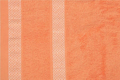 Casa Copenhagen Egyptian Cotton Solitaire Hand Towel 740 Gsm (Malibu Peach)- Pack Of 6