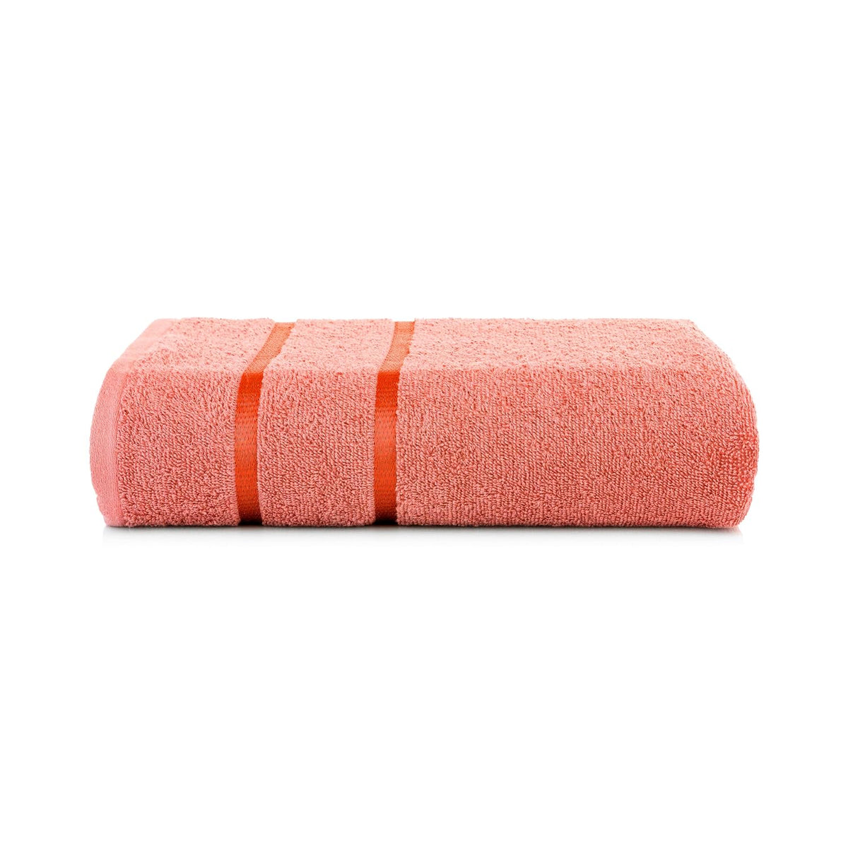 Casa Copenhagen Egyptian Cotton Eternal 1 Pcs Large Bath Towel 500 Gsm (Malibue Peach)