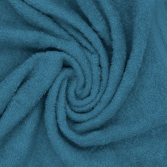Sassoon Anatolia 12 Piece Cotton Face Towel 500 Gsm (Teal & Pink)