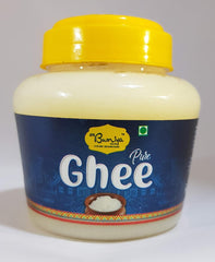 Pure Desi Ghee By Cn Bumiya | High In Nutritious & Healthy Pure Desi Ghee Perfect For Parathe | (200ml) 6.7 Ounce | Jar Pack