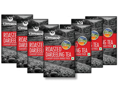 Goodricke Roasted Darjeeling Tea Pack Of 7 X 100gm, 3.5 Ounce Each - Flavoury Golden Orange Pekoe | Premium Black Loose Leaves Tea With Rich Taste & Flavor - 100% Pure & Original Long Leaf Chai