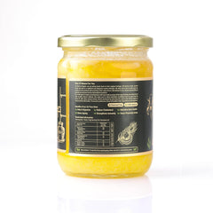 Premium A2 Desi Gir Cow Ghee By Atharvaa Organic | Natural & Healthy Protein Fiber Desi Cow Ghee Perfect For Body Joint Pain | (500ml) 16.9 Ounce | Jar Pack