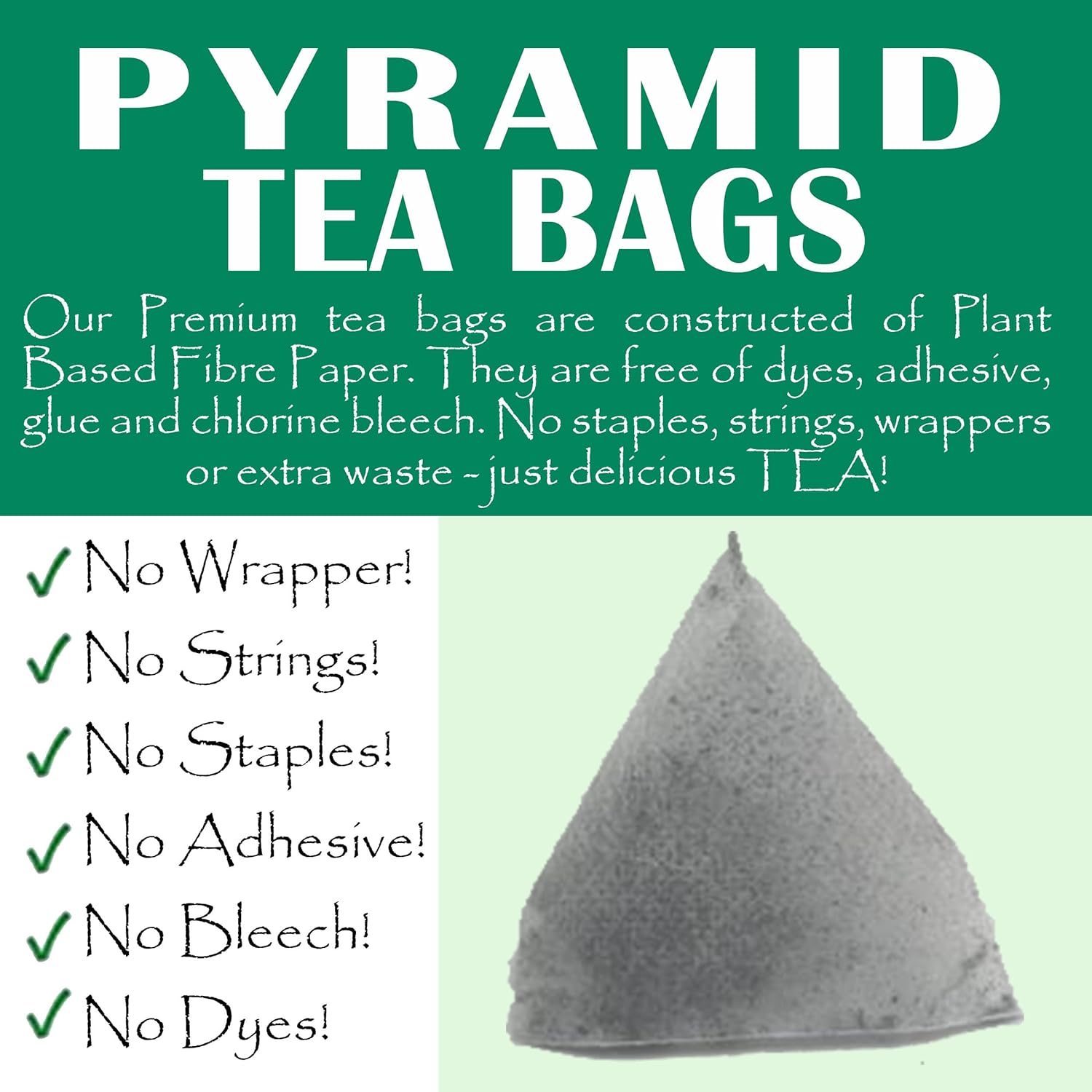 The Tea Trove Organic Butterfly Pea Lavender Herbal Tea Bags In Resealable Pouch - 30 Pyramid Tea Bags | Eco-Friendly Lavender Tea For Sleep - Blue Pea Flower For Iced Teas | Caffeine Free