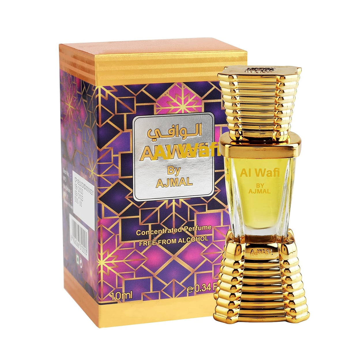 Ajmal Al-wafi Concentrated Perfume Oil 10ml 0.3 Fl.oz. Attar | For Men & Women