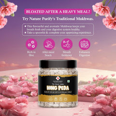 Nature Purify Hing Chunk Pachak Hing Peda Churan Mukhwas 400 Grams, | Jar Pack