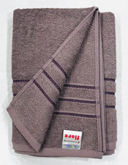 Bombay Dyeing Flora Small Size Bath Towel 500 Gsm - Light Grey