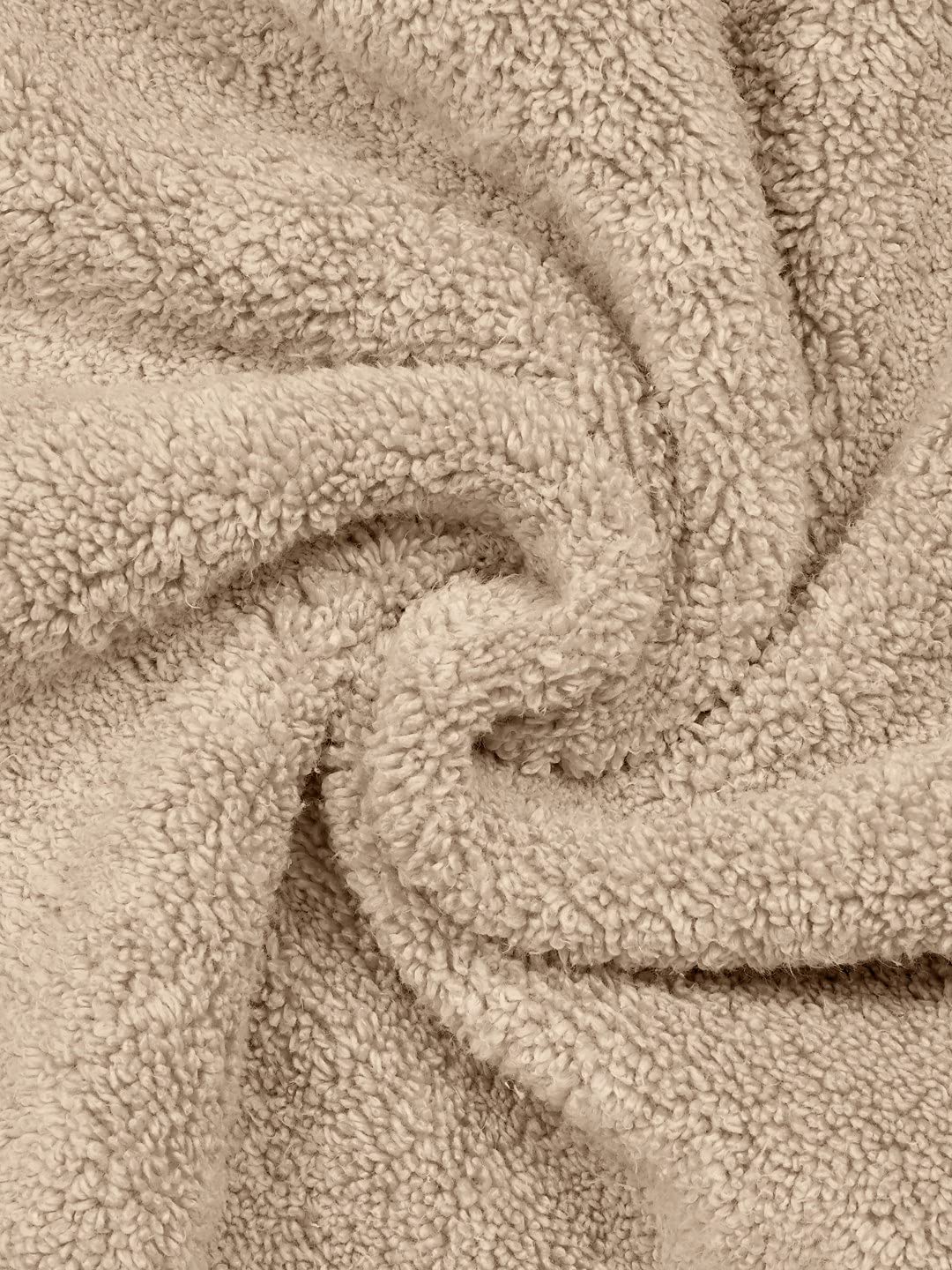 Bombay Dyeing Super Ultrx Zero Twist Plain Dyed Cotton Bath Towel 650 Gsm (Flax)