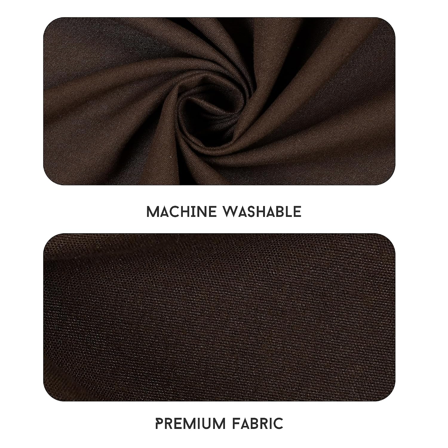 Solid Plain Single Size Bedsheet Set With 1 Pillow Covers | Size - 60 X 90 Inches, Brown | Ideal For All Seasons Due To Its Breathable Nature