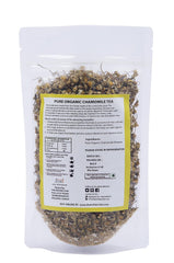 The Indian Chai Organic Chamomile Flower Tea - 250gm, 8.8 Ounce | Helps With Sleep & Improves Sleep Quality - Caffeine Free | Soothes Skin Irritations