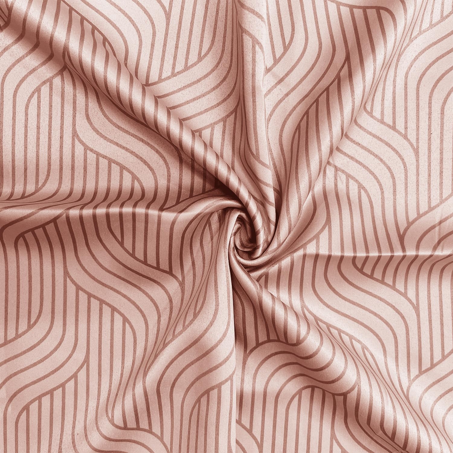Pure Cotton Queen Size Bedsheet With 2 Pillow Covers - 90 x 100 Inches, Champagne Pink | Durable Bedsheets For Everyday Comfort