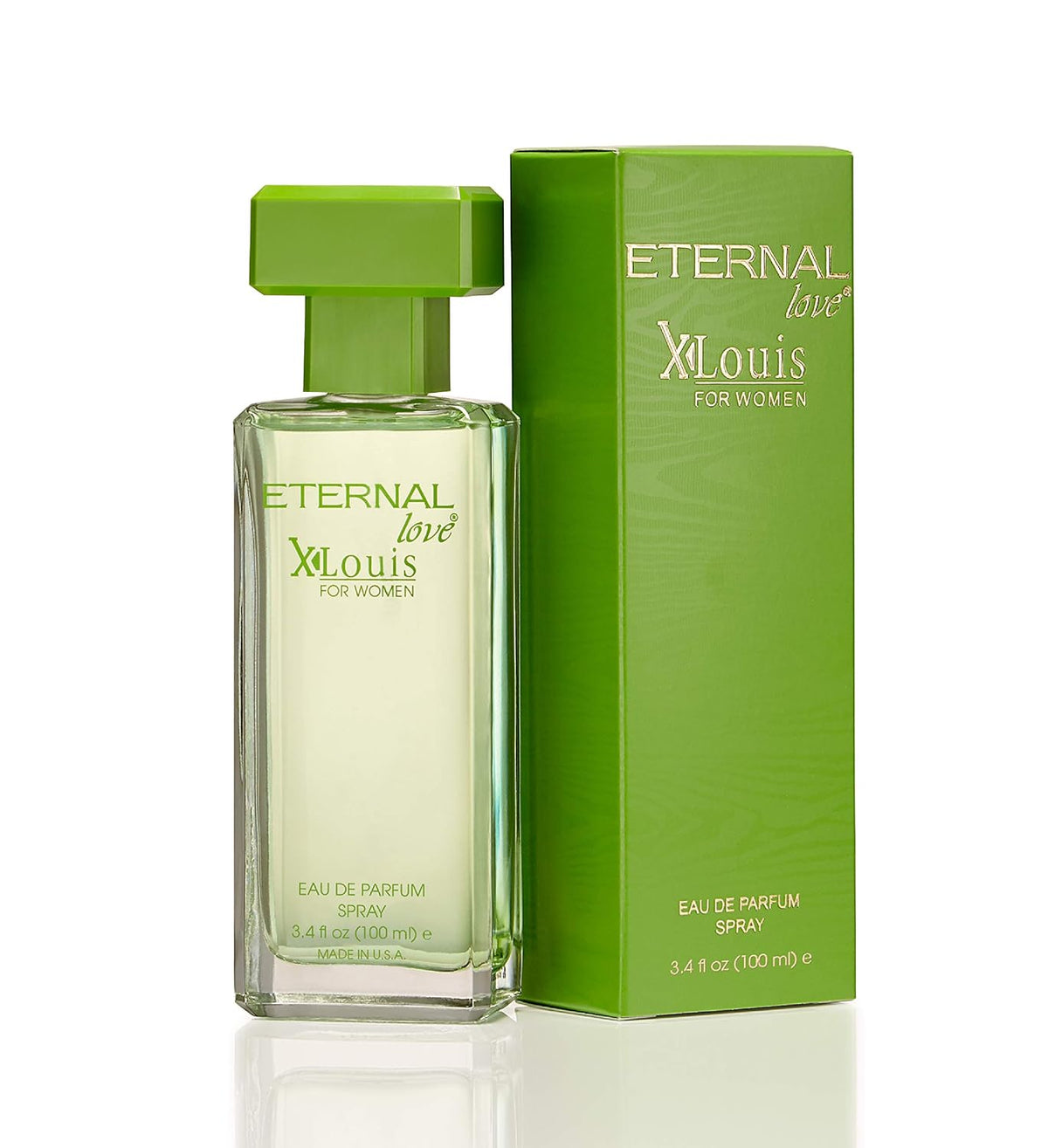 Eternal Love Xlouis For Women Eau De Parfum Spray 100ml 3.4 Fl.oz. Long Lasting | Alcohol Free
