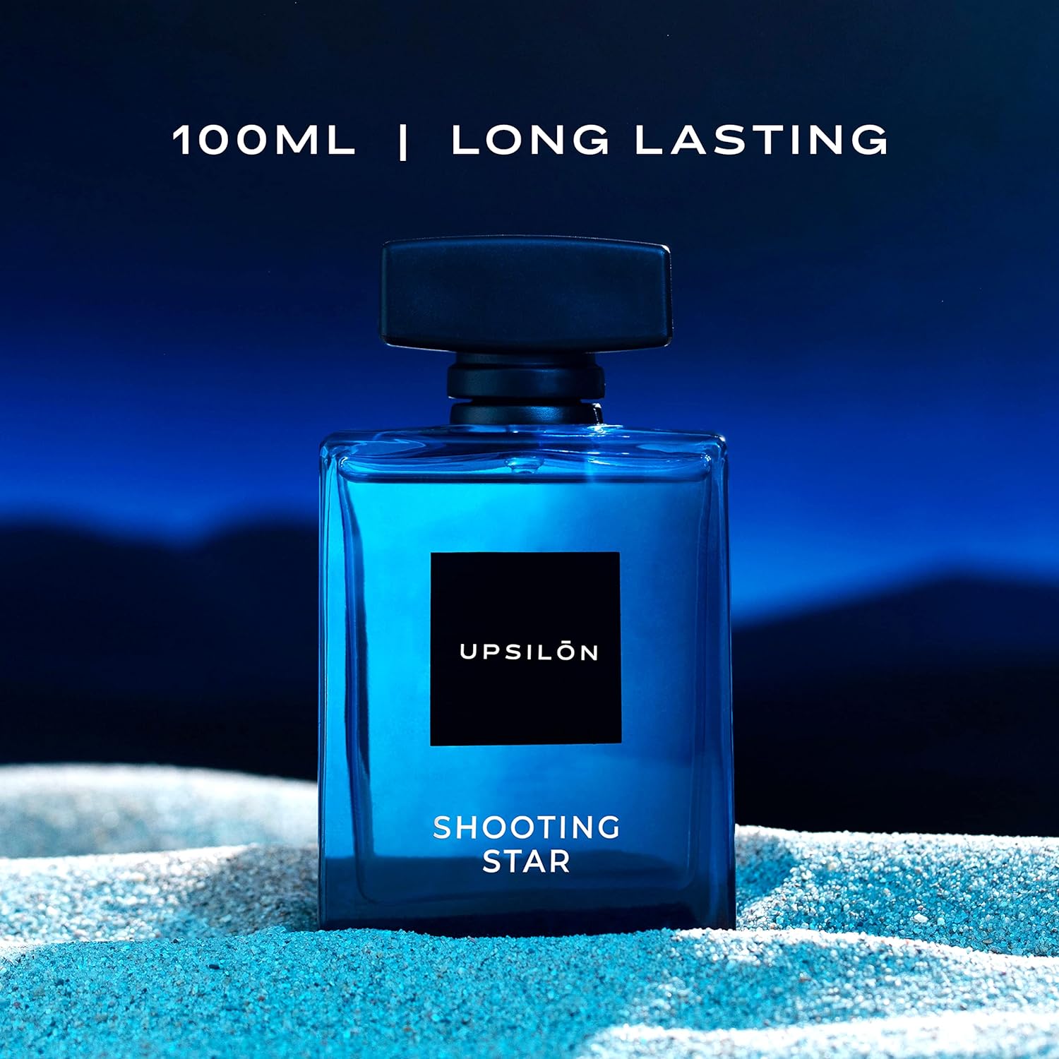 Upsilon Shooting Star Eau De Parfum For Men 100ml 3.4 Fl.oz. Long Lasting Fresh & Powerful Fragrance | Travel Friendly