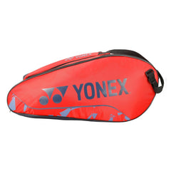 Yonex Badminton Racquet Bag 2329 T01 BT9, Colour - Indigo Fog Hyper Red, Size - Large, Material - Polyurethane