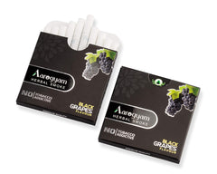 Black Grapes Flavour Cigarette For Relieve Stress & Mood Enhance - 10 Sticks In Each Packet | No Bad Smell, Non Addictive, No Harmful - Tobacco & Nicotine Free