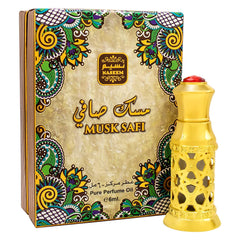 Naseem Musk Safi Concentrated Perfume Oil 6ml 0.2 Fl.oz. Alcohol Free | Long Lasting