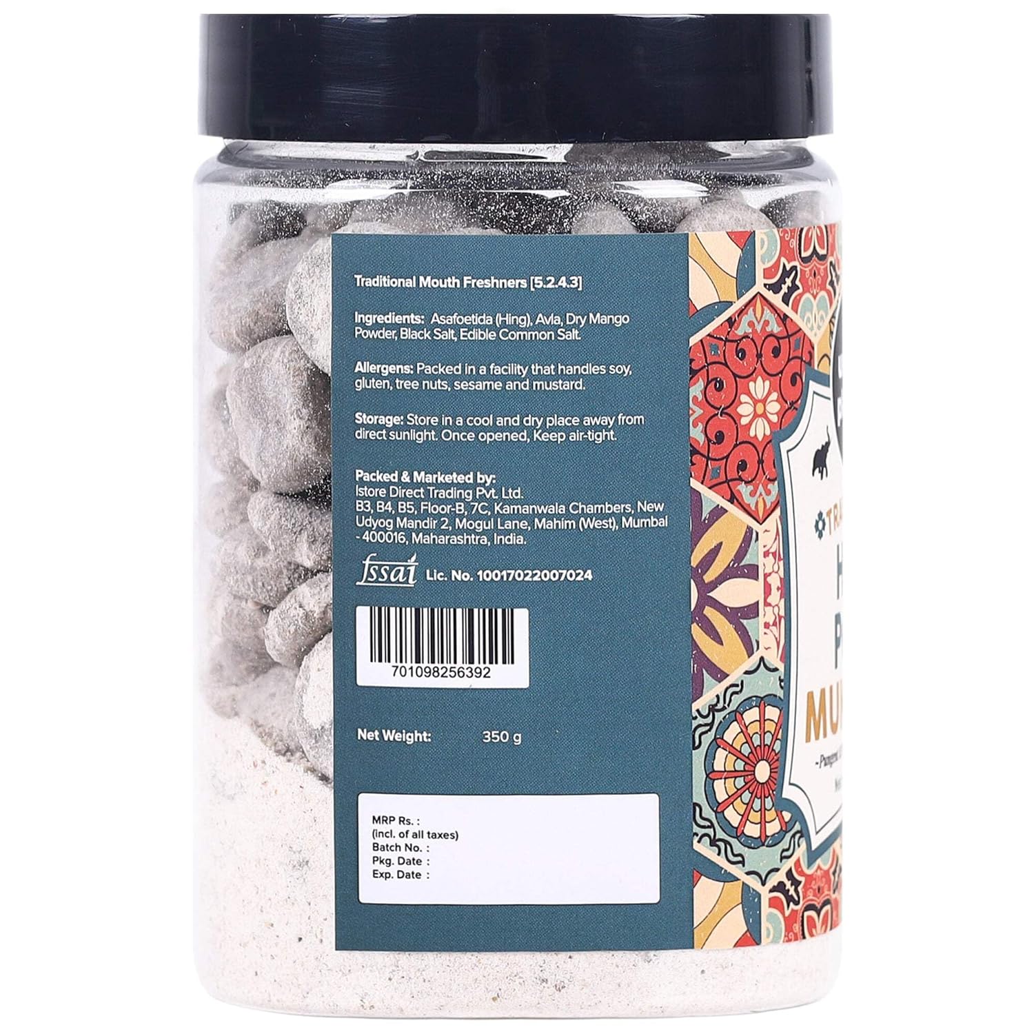 Urban Platter Hing Peda Mukhwas 350gm, (Jar Pack)