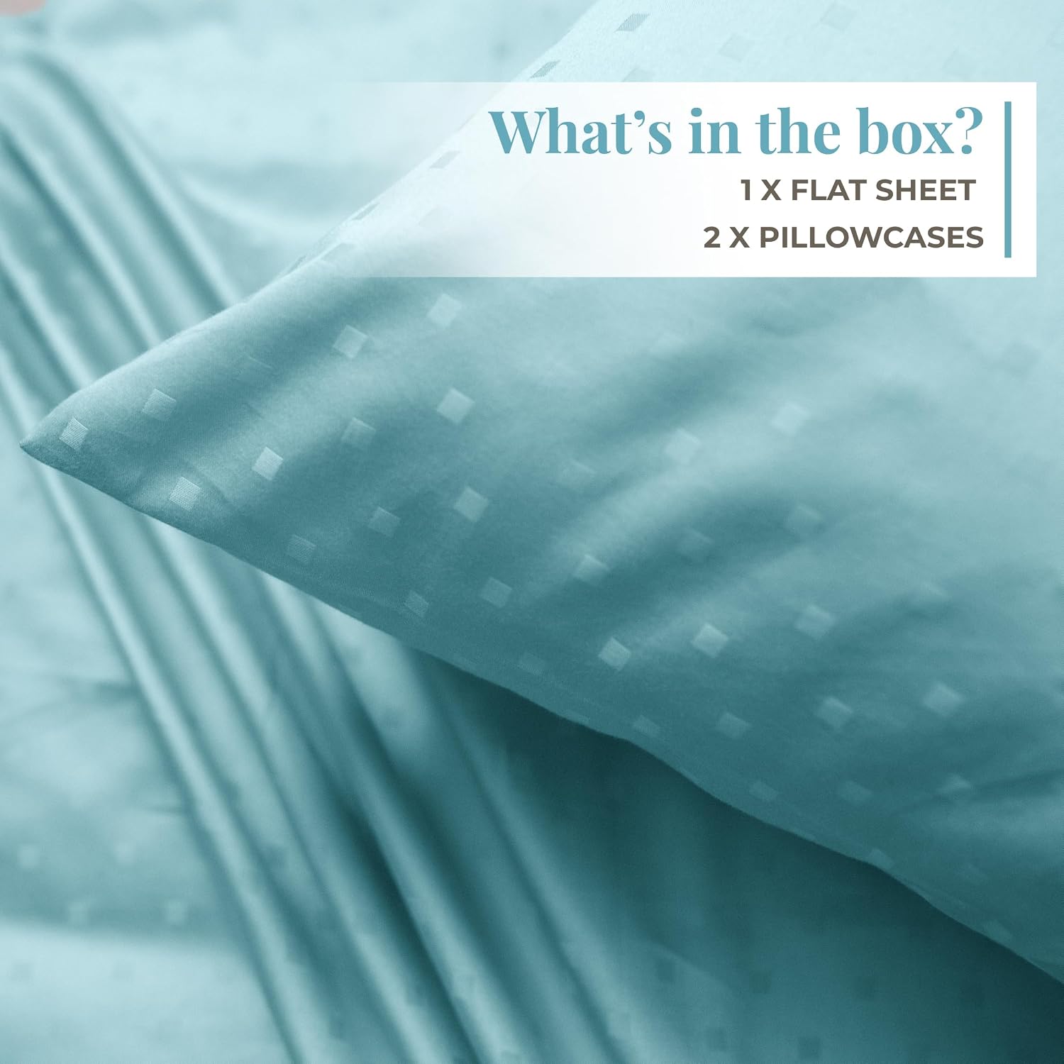 Cotton Flat Bedsheet For Double Bed With 2 Pillow Covers - 90x100 Inches, Sky Blue | Ideal For Guest Houses, & Daily Home Use Queen Size Bed Sheet