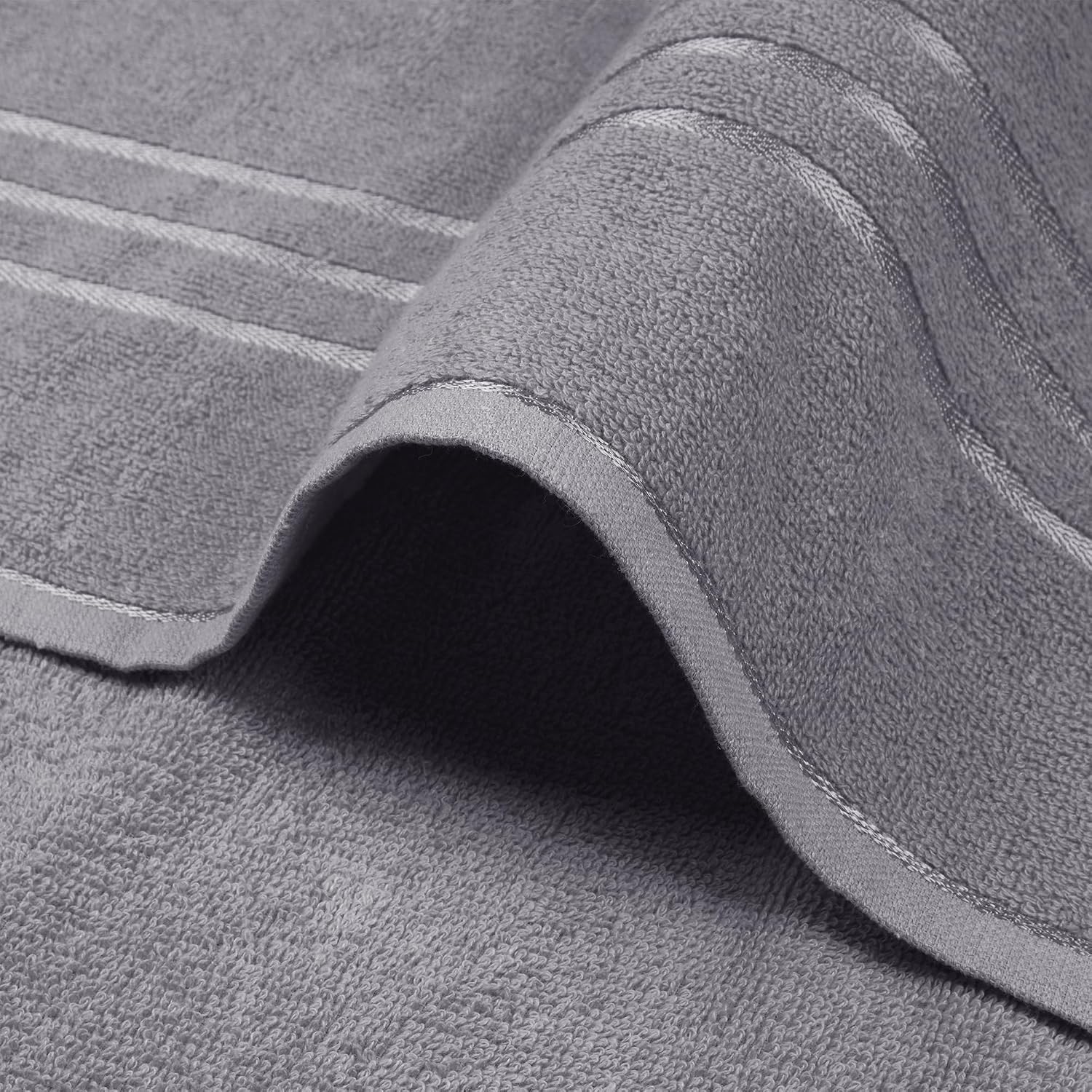 Story@Home Hand Towel 400 Gsm | 100% Cotton Ultra Soft Hand Towels For Men & Women & Kids | (Set Of 2) - Grey