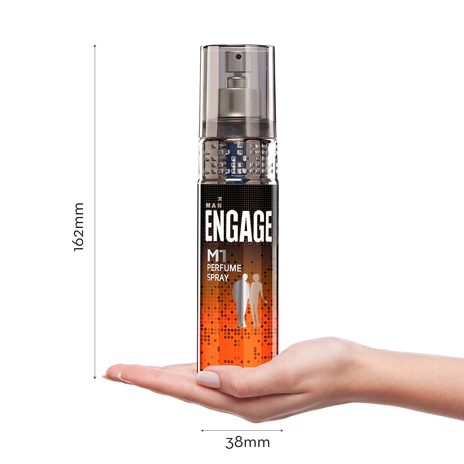 Engage M1 Perfume Spray For Men 120ml & New Metal Range Frost Deodorant Spray For Men 150 5 Fl.oz.