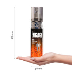 Engage M1 Perfume Spray 120ml 4 Fl.oz. & Cologne Spray XX1 For Men, 135ml 4.5 Fl.oz.