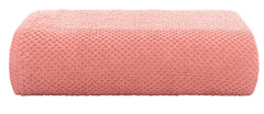 Casa Copenhagen Egyptian Cotton Popcorn 1 Pcs Large Bath Towel 500 Gsm (Malibu Peach)