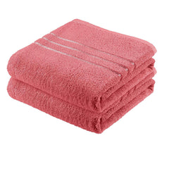 Story@Home Hand Towel 400 Gsm | 100% Cotton Ultra Soft Hand Towels For Men & Women & Kids | (Set Of 2) - Peach