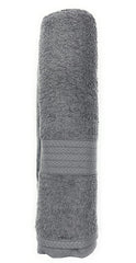 Bombay Dyeing Tulip Premium Cotton Large Size Bath Towel 500 Gsm (Grey)