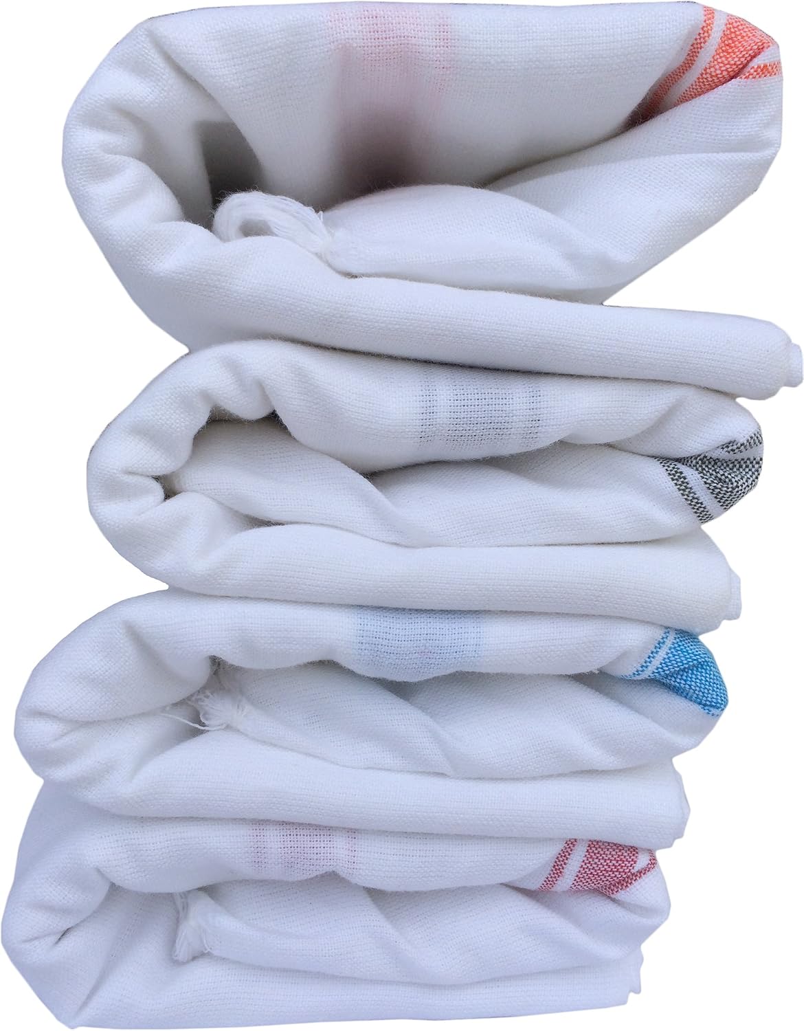 Fancyadda Cotton Bath Towels Combo 600 Gsm | Extra Large Size Towel (White) -Set Of 4